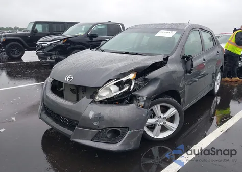 2009 Toyota Matrix S из США, поврежденный, VIN 2T1KE40E59C010099